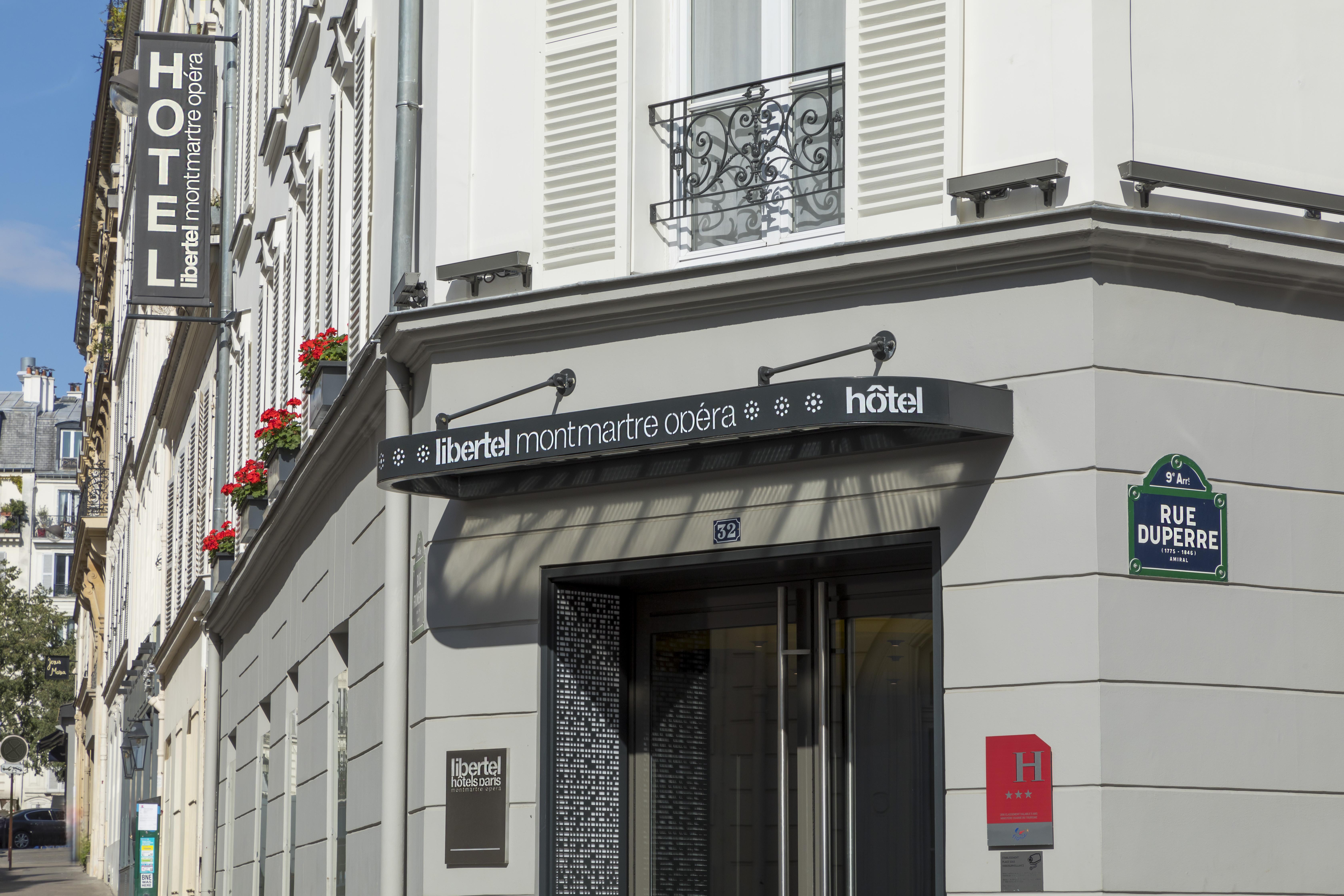 Libertel Montmartre Opera Hotel Paris Exterior foto